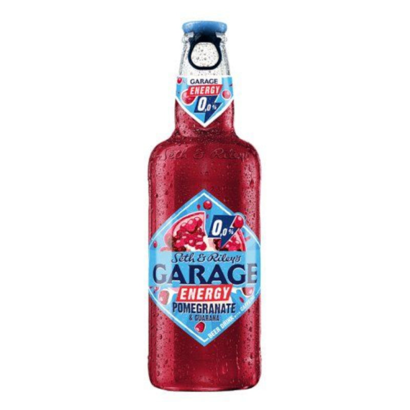 GARAGE ENERGY BIER BIER 0% GRANAATAPPEL 400 ML WEGWERFFLES