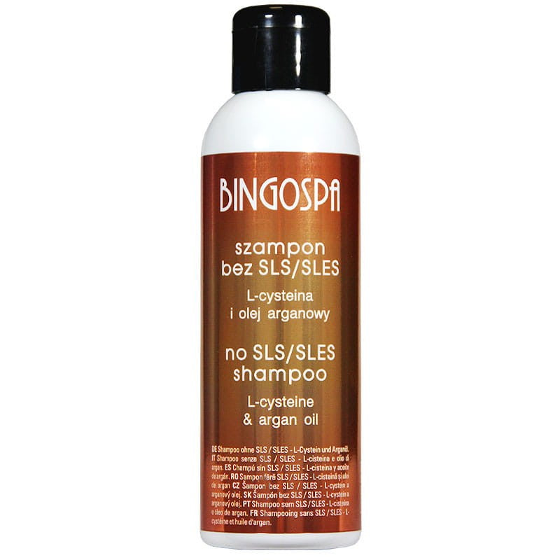Šampon s arganovým olejem bez SLS 100 ml BINGOSPA