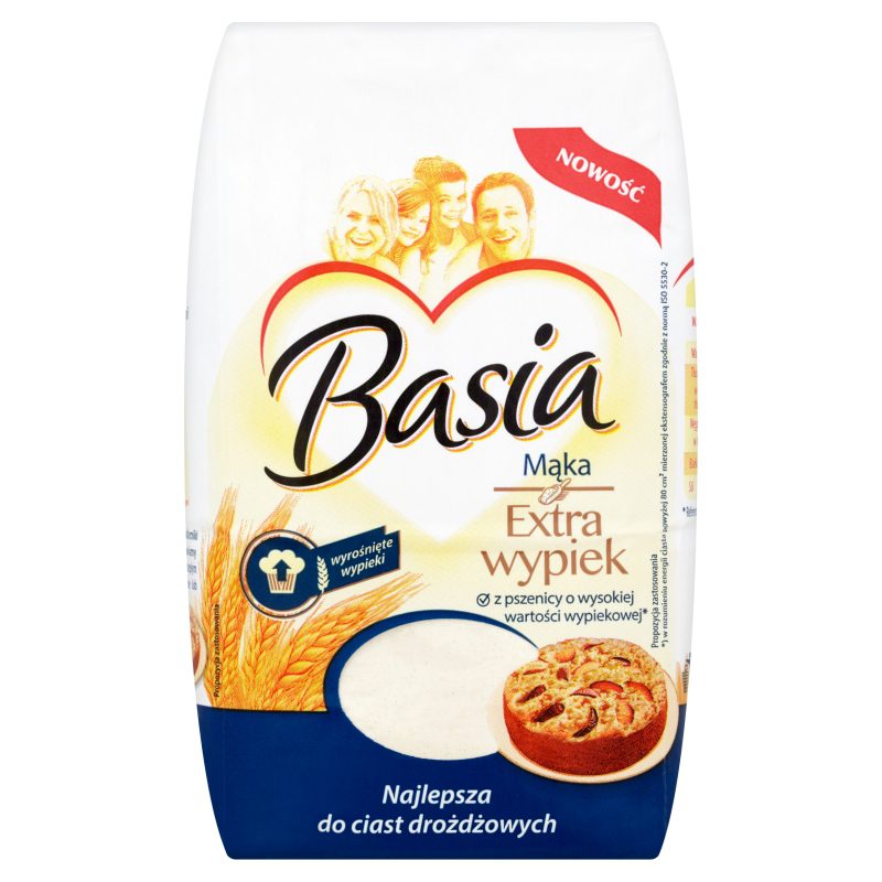 BASIA MEHL EXTRA PŠENICE TYP 550 1 KG