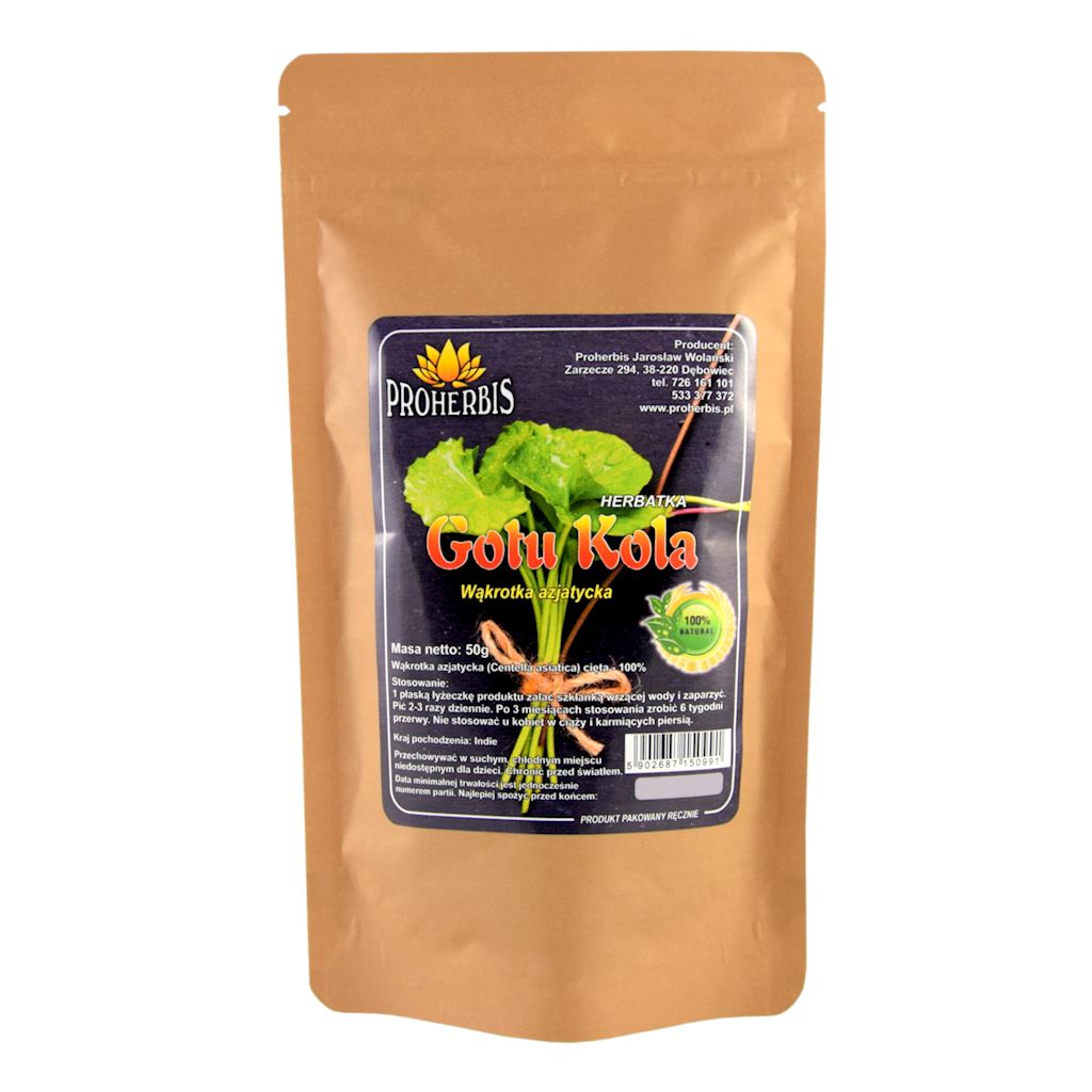 Gotu kola - Aziatische waternavel 50g PROHERBIS