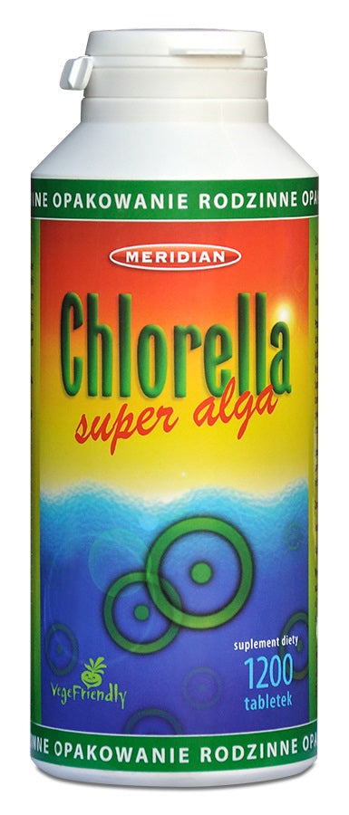 Chlorella Pressalge 1200tab. (rozbitá buněčná stěna) MERIDIAN
