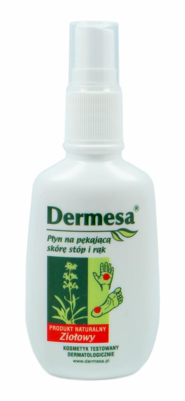 DERMESA Líquido para pele rachada nos pés e mãos 65ml