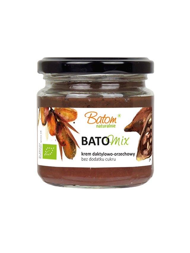 Krim kurma dan koko dengan kacang hazel BIO 200 g - BATOM
