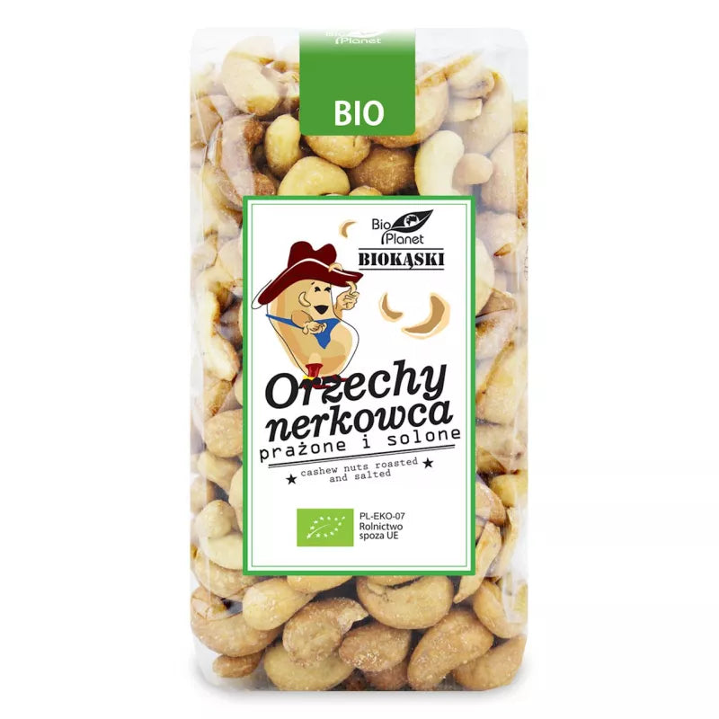 Pražené a solené kešu ořechy BIO 350 g - BIO PLANET