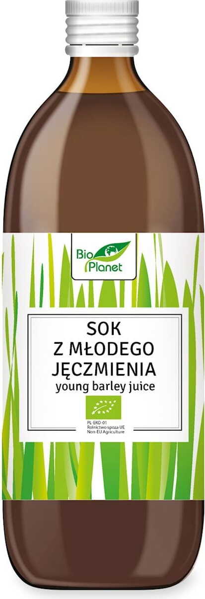 BIO-Saft aus junger Gerste 500 ml – BIO PLANET MHD: 09-2026