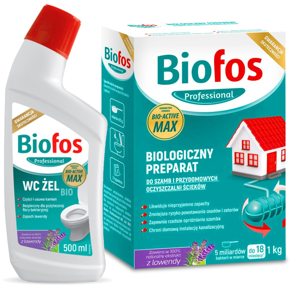 BIOFOS-PULVER 1 kg + GEL 500 ml