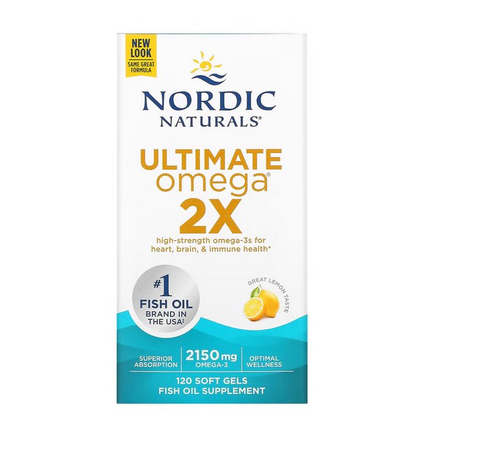 Ultimate Omega 2x 120 Tobolek NORDIC NATURALS