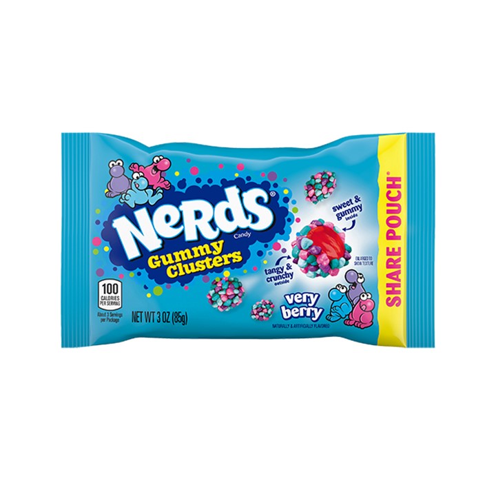 Nerds Gummibärchen-Cluster Very Berry 85 g