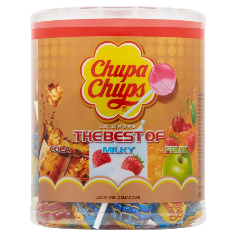 CHUPA CHUPS LOLLIES MIT MEHRGESCHMACK 600 G (50 STÜCK)