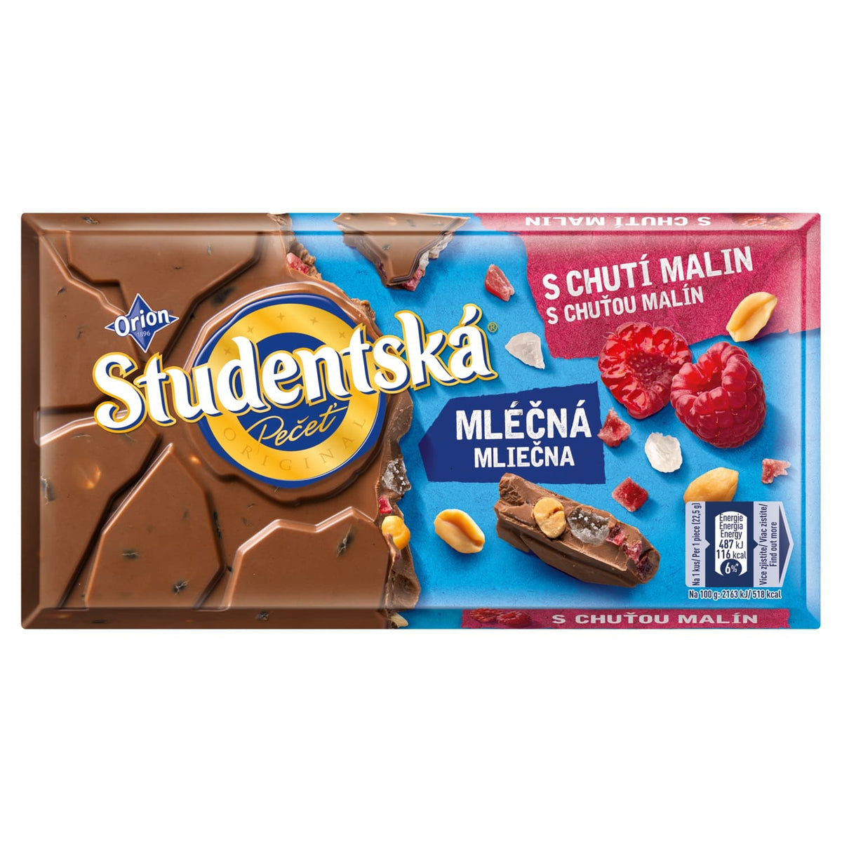 Orion Studentska S Chuti Himbeere 180g