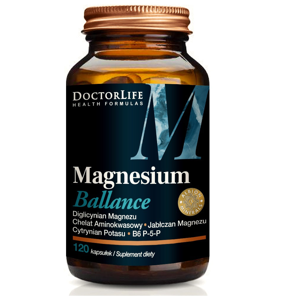 Doctor Life Magnézium Balance Citrát+Hidroxibutirát+B6 120 kapszula