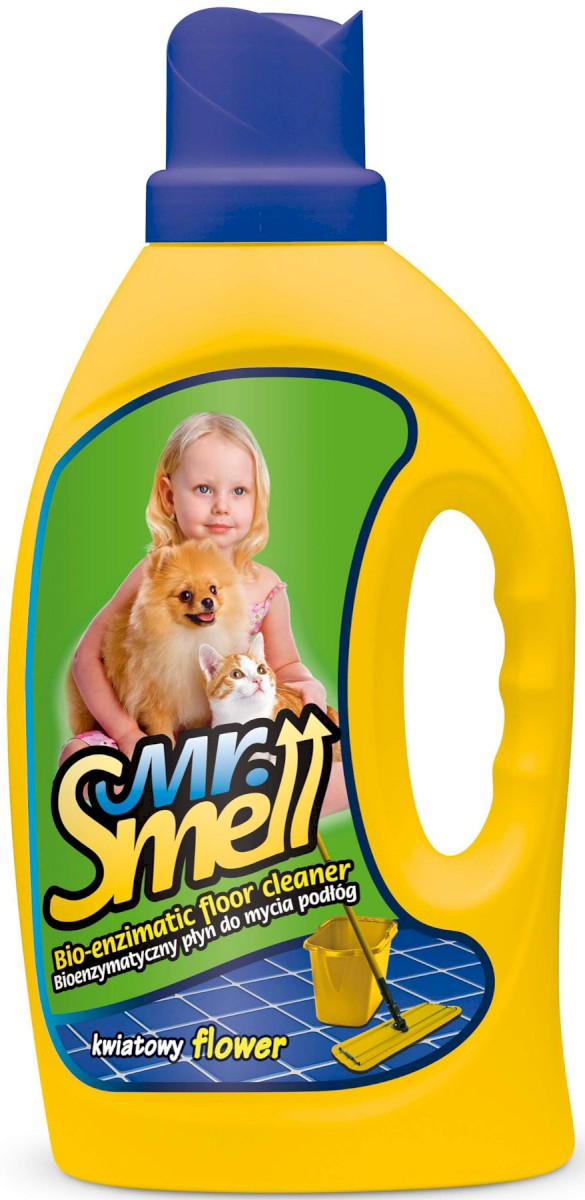 BIOENZYMATIC FLOOR CLEANER Blumenduft 1 l - MR SMELL