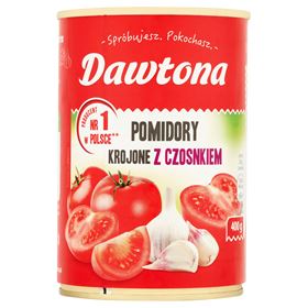 DAWTONA TOMATENSCHEIBEN MIT KNOBLAUCH 400 G 12 STÜCK