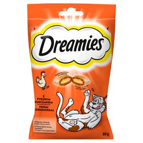 DREAMIES ERGÄNZUNGSFUTTER MIT KÖSTLICHEM HÜHNCHEN 60 G