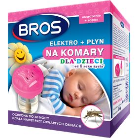 BROS ELECTRO + MOSQUITO LIQUID FOR CHILDREN FROM 1 YEAR 40 ML