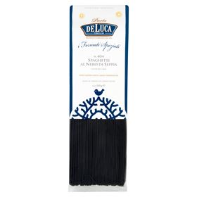 DE LUCA SPAGHETTI BLACK NERO DI SEPPIA PASTA AV DURUMVETE 500 G
