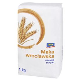 ARO WROCŁAWSKA FLOUR WHEAT TYPE 500 1KG 10 PIECES