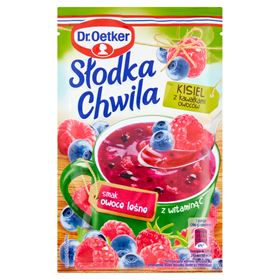 DR.OETKER SWEET MOMENT JILLEL S KUSY OVOCE PŘÍCHUŤ LESNÍ OVOCE 31,5 G