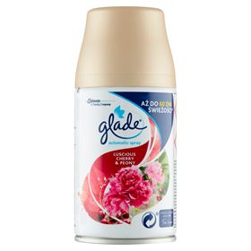 GLADE BY BRISE AUTOMATISK SPRAY DEJLIGE KIRSEBÆR MED PÆON-LUFTFRISKER 269 ML