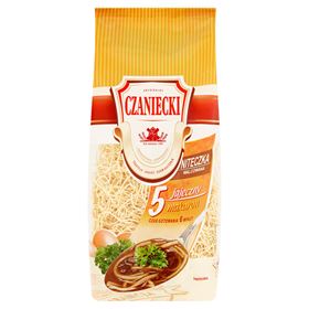 CZANIECKI 5 EI-NUDELN GEROLLTER FADEN 500 G