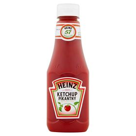HEINZ KETCHUP ΠΙΚΑΝΤΙΚΟ 342 G 10 ΤΜΧ