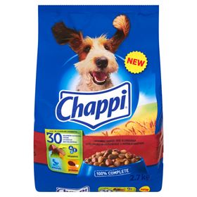 CHAPPI MET RUND EN GEVOGELTE, COMPLEET VOER 2,7 KG