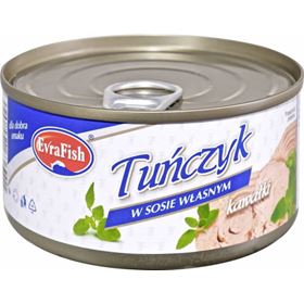 EVRA THUNFISCH IN EIGENER SAUCE 170 G 6 STÜCK