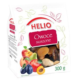 HELIO TØRKEDE FRUKTER 300G