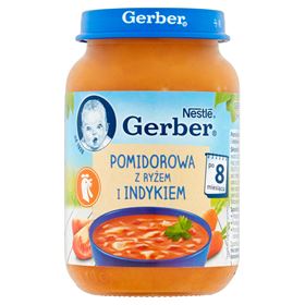 TOMATEN-GERBERRY S RÝŽÍ A KROCANEM PO 8 MĚSÍCÍCH 190 G
