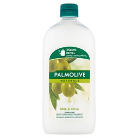 PALMOLIVE NATURALS PERFEKTNÍ ZVLHČUJÍCÍ TEKUTÉ MÝDLO NA RUCE, NÁPLŇ 750 ML