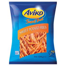 AVIKO FRYSNE SØTPOTETFRIES 2,27 KG