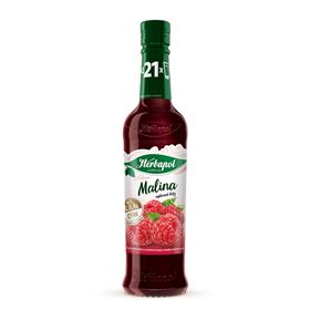 HERBAPOL makanan tambahan sirap dengan rasa raspberi 420 ML