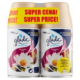 GLADE BY BRISE AUTOMATICKÝ POSTŘIKOVAČ JAPONSKÁ ZAHRADA-VONNÝ OSVĚŽOVAČ VZDUCHU 269 ML 2 KS