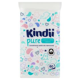 CLEANIC KINDII BABY SENSITIVE Wattepads für Babys, 60 Stück