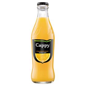 CAPPY 100% น้ำส้ม 250 มล. 24 ชิ้น