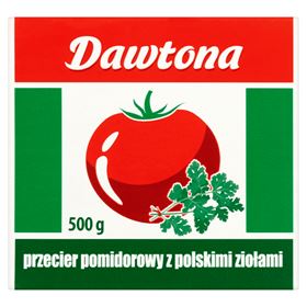 DAWTONA TOMATENPUSH CU IERBURI POLONEZE 500 G 12 BUCĂȚI