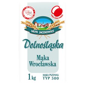 MŁYN JACZKOWICE NIEDERSCHLESIEN BRESLAU WEIZENMEHL TYP 500 1 KG 10 STÜCK