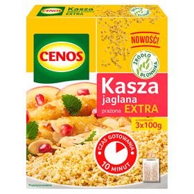 CENOS GERÖSTETE HIRSE EXTRA 300 G (3 BOLSAS) 12 UNIDADES
