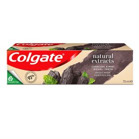 COLGATE NATÜRLICHE EXTRAKTE KOHLE + WEISSE ZAHNPASTA 75ML