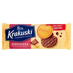 KRAKUSKI HERZKEKSE IN MILCHSCHOKOLADE 171 G