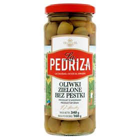 LA PEDRIZA KERNLOSE GRÜNE OLIVEN 340 G 12 STÜCK