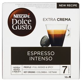 DOLCE GUSTO E GUSTO ESPRESSO INTENSO KAFFEEKAPSELN 128 G (16 STÜCK)