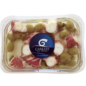 DI DIO OCTOPUS IN ÖL MIT OLIVEN UND KAPERN 200 G