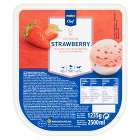 METRO CHEF ERDBEEREIS 2,5 L