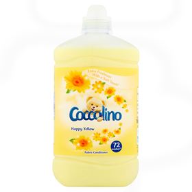 COCCOLINO HAPPY YELLOW WEICHSPÜLER KONZENTRAT 1,8 L (72 WASCHWÄSCHE)