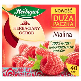 HERBAPOL TEE GARTEN FRÜCHTE UND KRÄUTERTEE HIMBEERE 108 G (40 X 2,7 G)