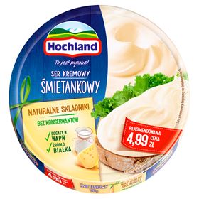 HOCHLAND FRISCHKÄSE IN DREIECKEN CREME 180 G 10 STÜCK