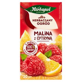 HERBAPOL ČAJ OVOCNÝ A BYLINNÝ ČAJ MALINA S CITRONEM 54 G (20 X 2,7 G)