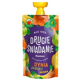 DAWTONA ZWEITES FRÜHSTÜCK MOUSSE 100 % KÜRBIS APFEL BANANE 100 G