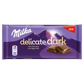 MILKA DUNKLE MILCH, MILCHSCHOKOLADE 85 G 25 ST